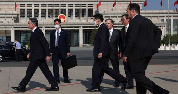 চীন সফরে মার্কিন পররাষ্ট্রমন্ত্রী