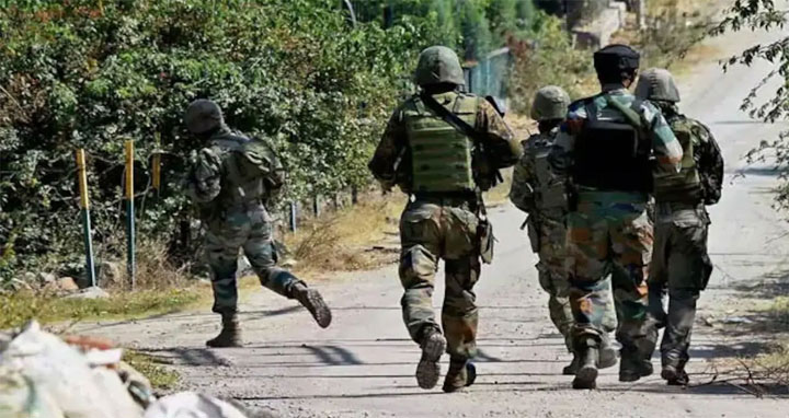 জম্মু-কাশ্মিরে বন্দুকযুদ্ধে ৫ সন্ত্রাসী নিহত