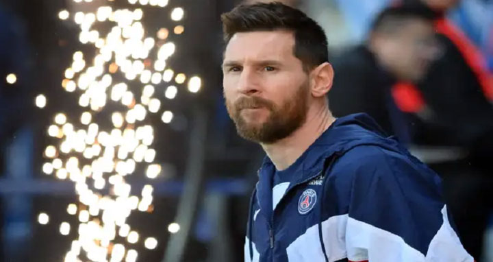 মেসির বিদায় উপলক্ষে পিএসজির বর্ণিল আয়োজন