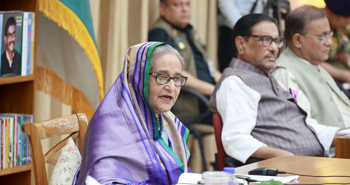 সংবিধান মেনে সঠিক সময়েই নির্বাচন : প্রধানমন্ত্রী