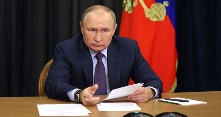 রাশিয়া এ বছর গম রপ্তানির রেকর্ড ভাঙবে : পুতিন