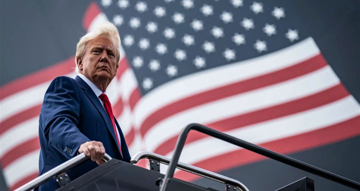 নিজেকে নির্দোষ দাবি করলেন ট্রাম্প