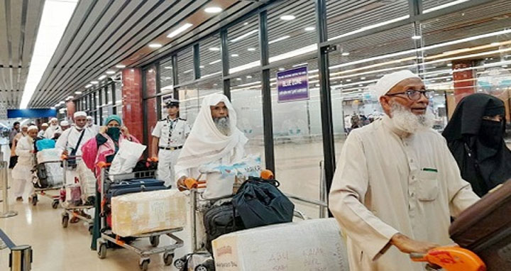 দেশে ফিরলেন ৩৩ হাজার ৬২৭ হাজি, মৃত্যু ৯৬
