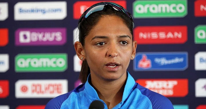 হারমানপ্রীত কৌরকে ২ ম্যাচ নিষিদ্ধ করল আইসিসি