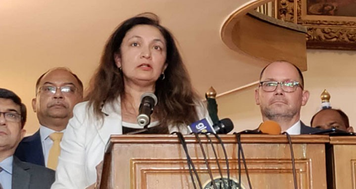 সংলাপ নিয়ে সরাসরি হস্তক্ষেপ করবে না যুক্তরাষ্ট্র : উজরা জেয়া