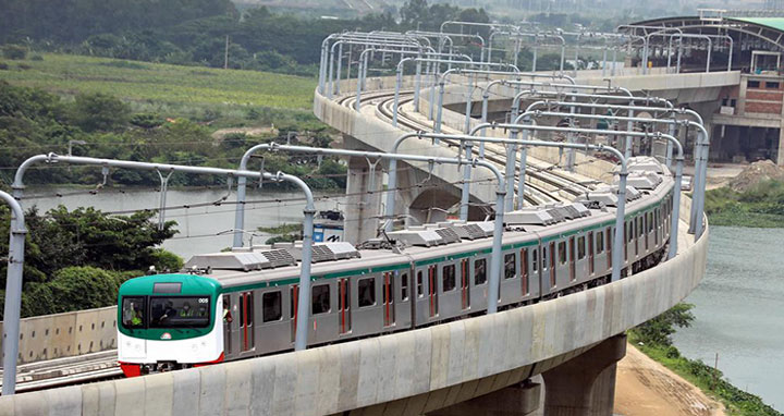 ৮ মিনিট পরপর চলবে মেট্রোরেল