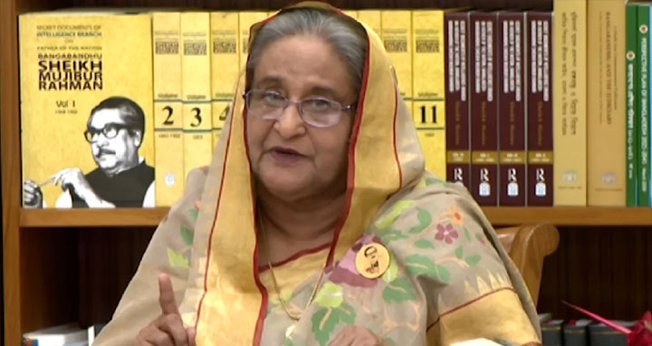 সন্ত্রাস ছাড়া বিএনপি কিছু বোঝে না : প্রধানমন্ত্রী