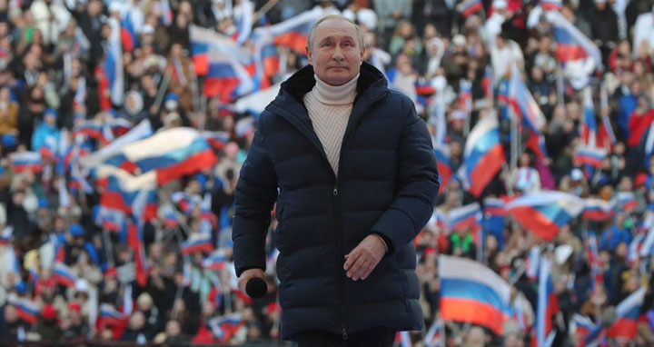 পুতিনকে ফের প্রেসিডেন্ট হিসেবে চান ৬৮ শতাংশ রাশিয়ান