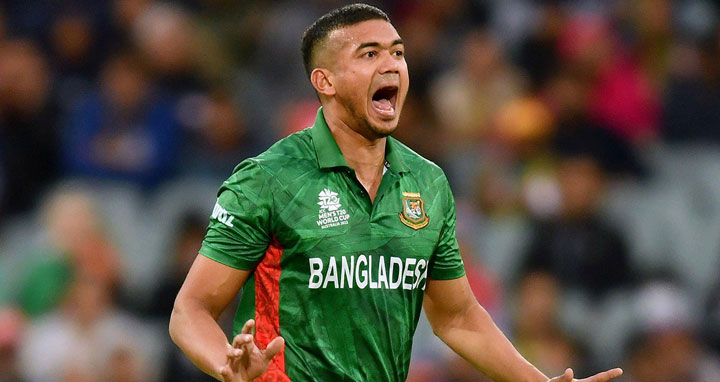 এবার জিম্বাবুয়ের টি-টেন লিগে তাসকিন