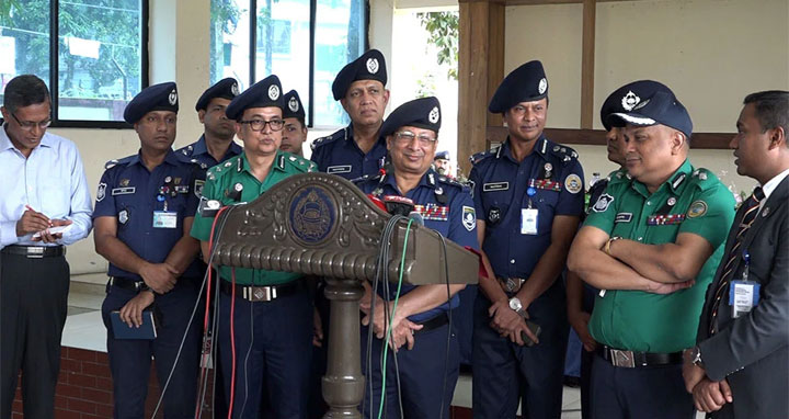 আইনশৃঙ্খলার অবনতি ঘটাতে চাইলে ব্যবস্থা নেবে পুলিশ : আইজিপি