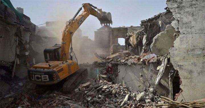 এবার ভারতের দাঙ্গাকবলিত হরিয়ানায় ‘বুলডোজার অভিযান’