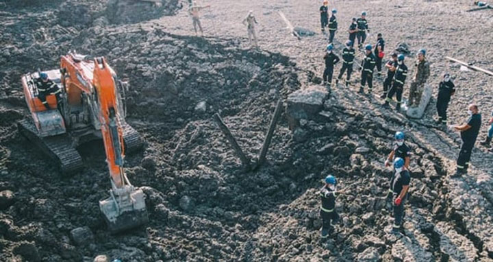 জর্জিয়ায় ভূমিধসে ২৬ জনের প্রাণহানি