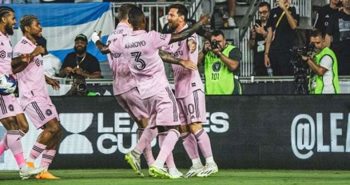 মেসি ম্যাজিকে বদলে গেছে মায়ামি, ফের জেতালেন দলকে