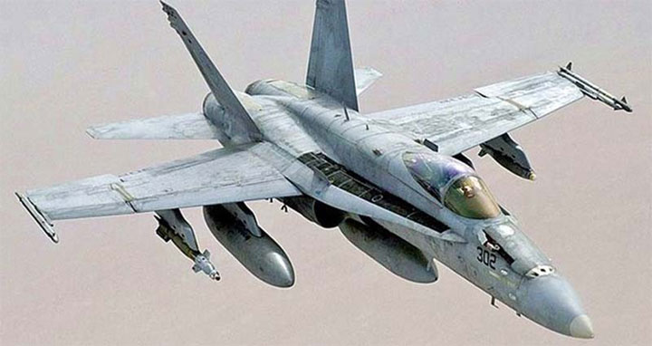 যুক্তরাষ্ট্রের যুদ্ধবিমান বিধ্বস্ত