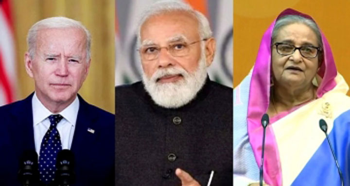 শেখ হাসিনা ও বাইডেনের সঙ্গে বৈঠক নিয়ে যে বার্তা দিলেন মোদি