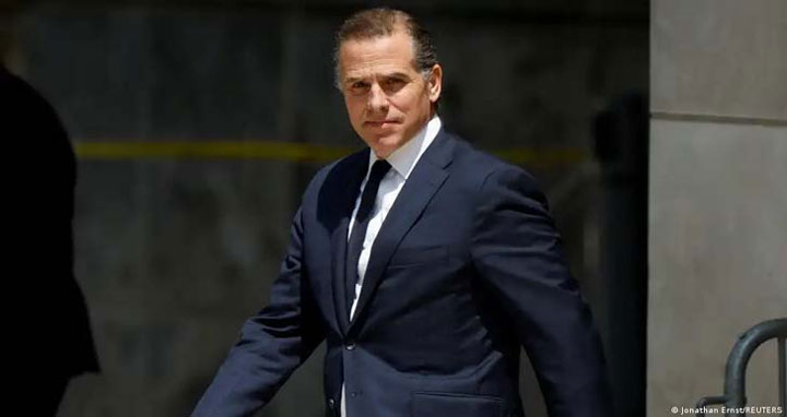 কর ফাঁকির মামলায় অভিযুক্ত হচ্ছেন বাইডেনের ছেলে হান্টার বাইডেন