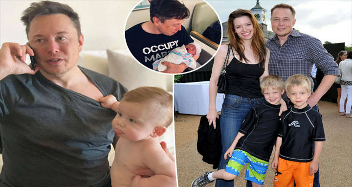 ইলন মাস্কের সন্তানের অদ্ভুত নাম