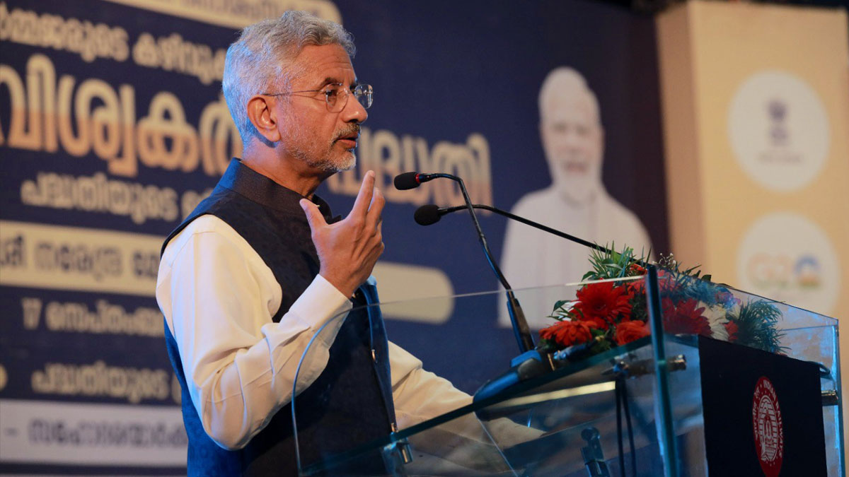 পশ্চিমা বিশ্ব মানেই খারাপ, এই ধারণা কাটিয়ে উঠতে হবে: জয়শঙ্কর