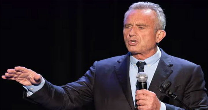 যুক্তরাষ্ট্রে প্রেসিডেন্ট নির্বাচনে প্রার্থী হচ্ছেন কেনেডি জুনিয়র