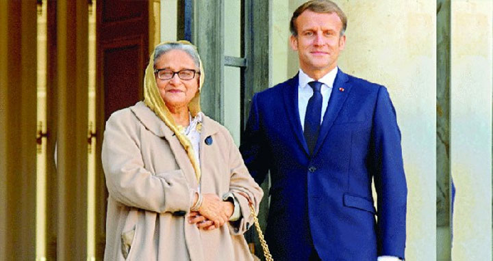 ১০ সেপ্টেম্বর বাংলাদেশে আসছেন ম্যাক্রোঁ, অভ্যর্থনা জানাবেন প্রধানমন্ত্রী