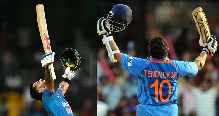 যেখানে শচীনকে ছাড়িয়ে গেলেন কোহলি
