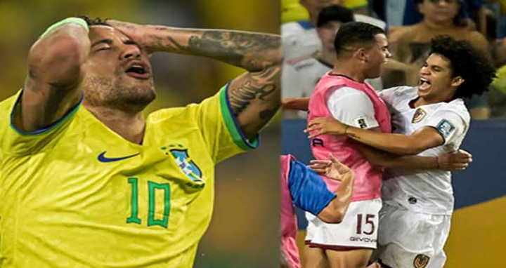 ঘরের মাঠে ভেনেজুয়েলাকে হারাতে পারলো না ব্রাজিল