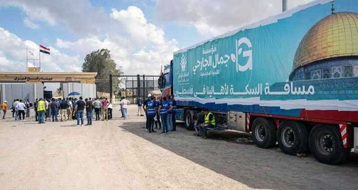 গাজায় ত্রাণ সহায়তার জন্য রাফাহ ক্রসিং খুলে দিচ্ছে মিশর