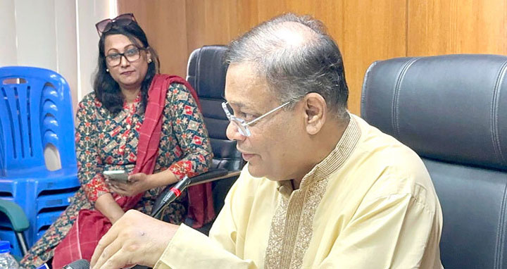 নির্বাচনকালীন সরকার ছোট করার বাধ্যবাধকতা নেই : তথ্যমন্ত্রী