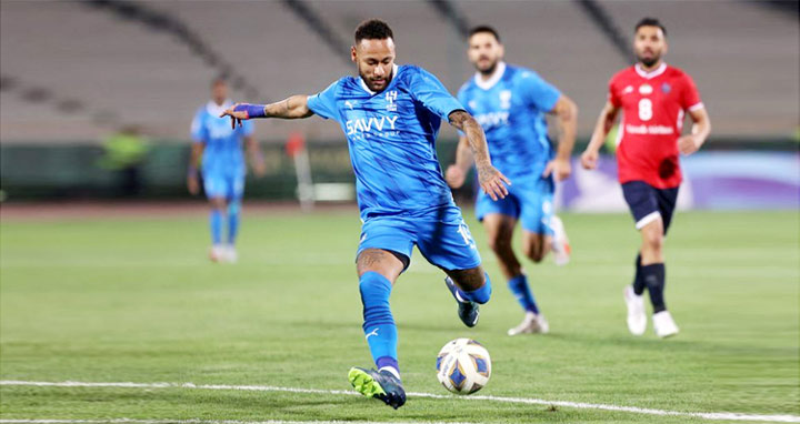 আল হিলালের হয়ে নেইমারের প্রথম গোল