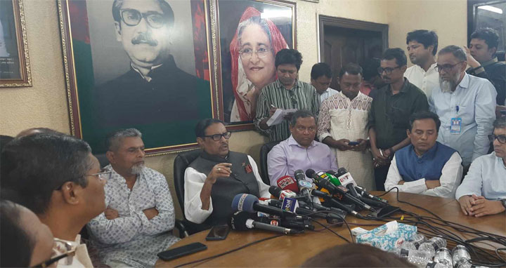 বিএনপি নেতারা সকালে ঘুম থেকে উঠে মিথ্যাচার শুরু করেন : কাদের