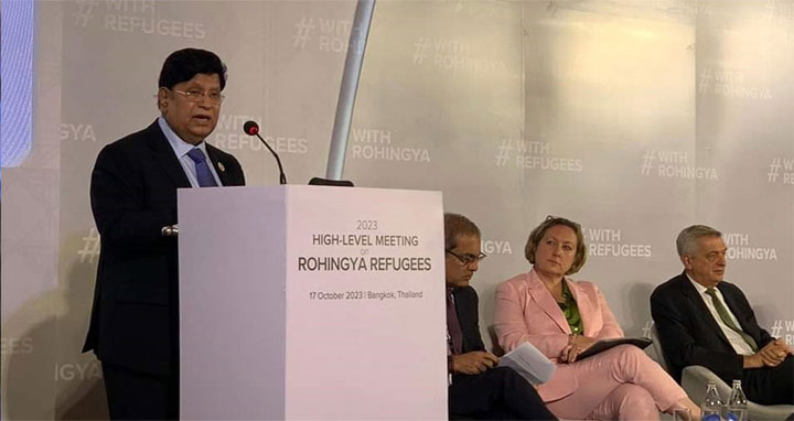 টেকসই প্রত্যাবাসন রোহিঙ্গা সমস্যার একমাত্র সমাধান : পররাষ্ট্রমন্ত্রী