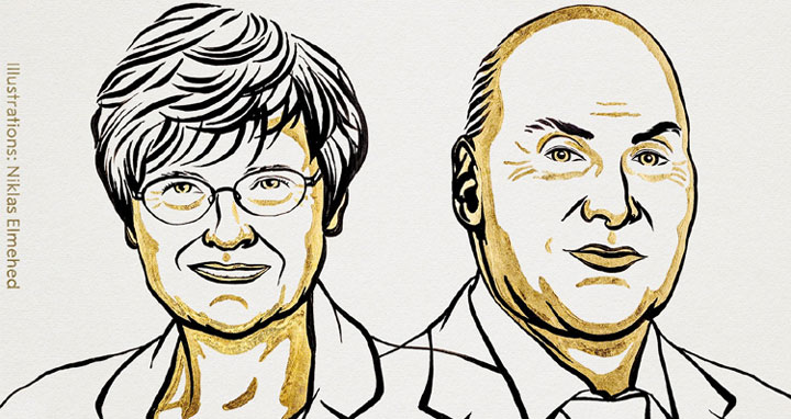 করোনার টিকায় অবদান রাখায় নোবেল পেলেন দুই বিজ্ঞানী