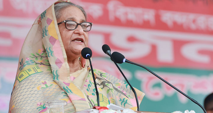 বিএনপি-জামায়াত ষড়যন্ত্র করে যাচ্ছে : প্রধানমন্ত্রী