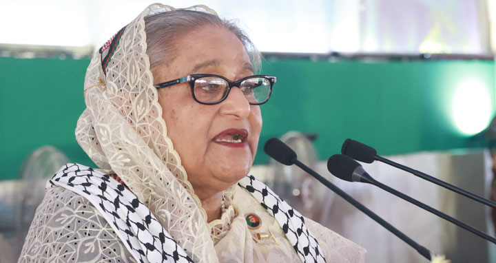 আন্দোলনে আপত্তি নেই, দুর্বৃত্তপনা করলে ছাড় নয় : প্রধানমন্ত্রী