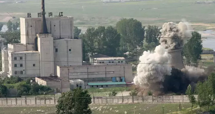 উ. কোরিয়ার পরমাণু চুল্লি বন্ধের কার্যক্রম পর্যবেক্ষণ করছে দ. কোরিয়া