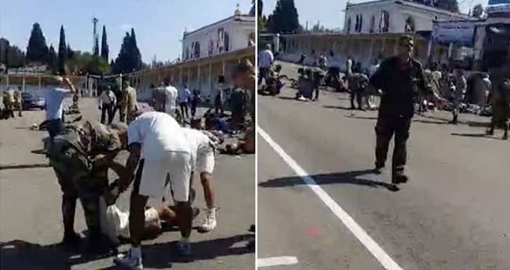 সিরিয়ায় ড্রোন হামলা, নিহত বেড়ে শতাধিক