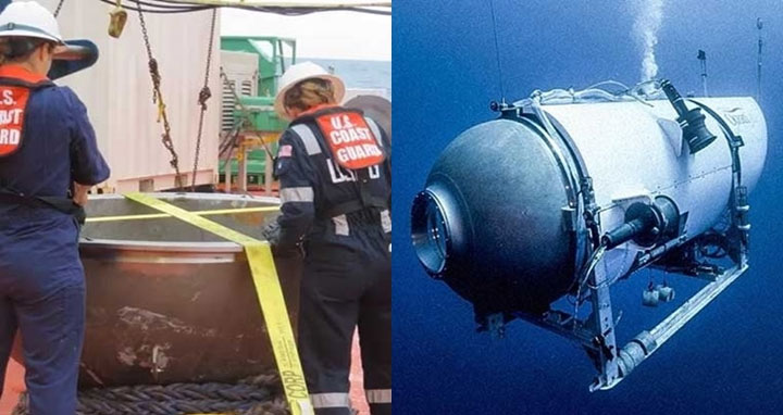 চার মাস পর টাইটানের বাকি ধ্বংসাবশেষ উদ্ধার