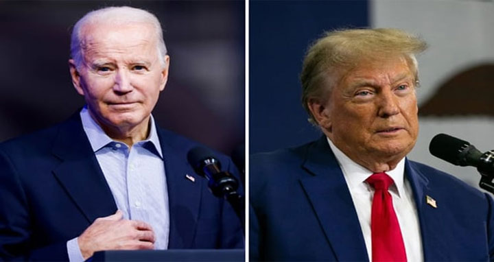 ট্রাম্প প্রেসিডেন্ট নির্বাচনে প্রার্থী না হলে বাইডেনও অনিশ্চিত