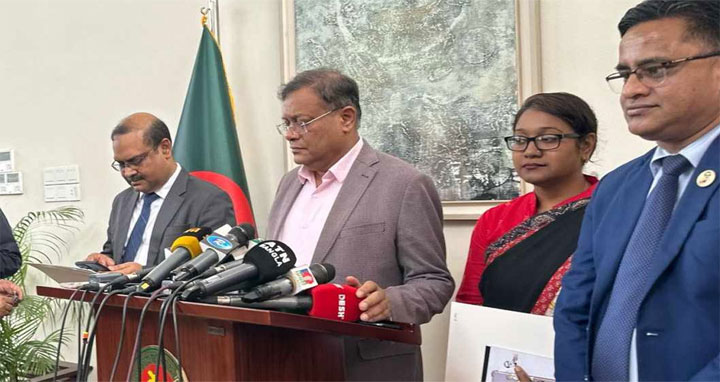 ভারত সফরে মিয়ানমার ইস্যুতে আলোচনা হবে : পররাষ্ট্রমন্ত্রী