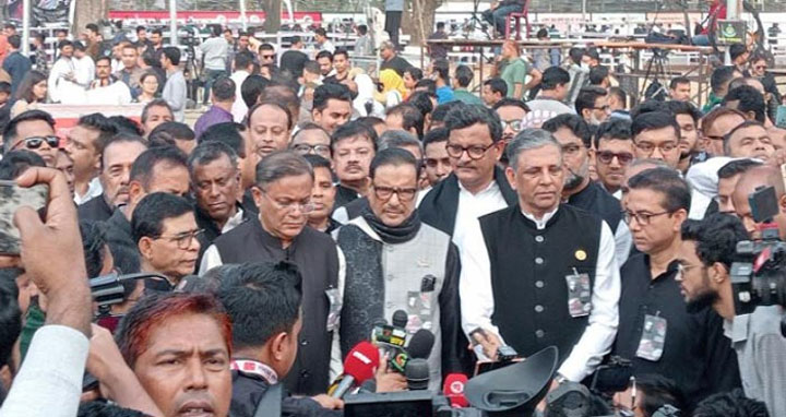 সাম্প্রদায়িক শক্তির মূলোৎপাটনই একুশের শপথ : ওবায়দুল কাদের