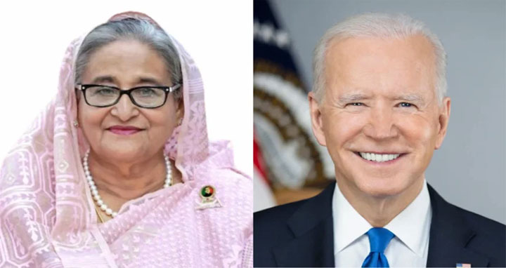 বাইডেনের চিঠির জবাব দিলেন প্রধানমন্ত্রী