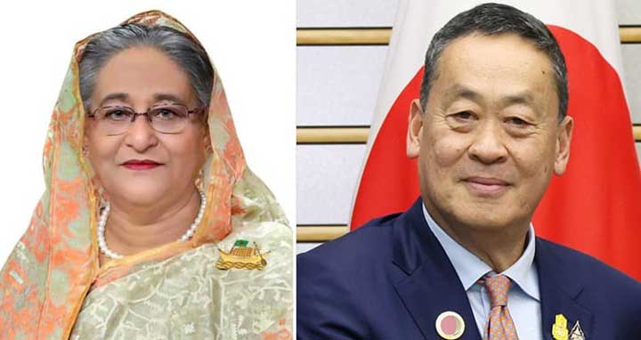 শেখ হাসিনাকে থাই প্রধানমন্ত্রীর অভিনন্দন