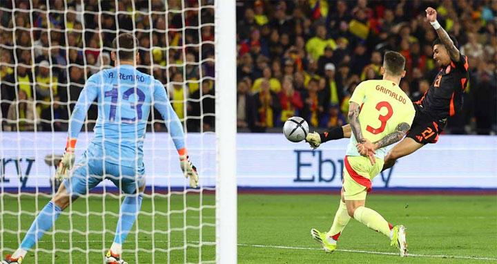 স্পেনের বিপক্ষে কলম্বিয়ার ঐতিহাসিক জয়