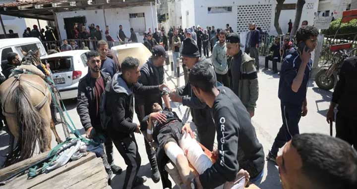 ইসরায়েলি হামলায় নিহত ত্রাণের অপেক্ষায় থাকা ১৯ ফিলিস্তিনি