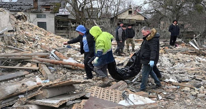 রাশিয়া-ইউক্রেন যুদ্ধে প্রায় ১১ হাজার বেসামরিক নিহত
