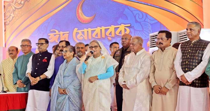 আ.লীগ জনগণ ও দেশের কল্যাণে কাজ করে : প্রধানমন্ত্রী