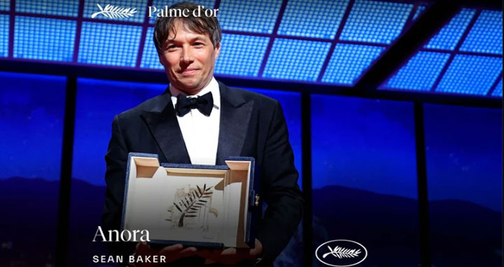 কানের স্বর্ণপাম জিতল আমেরিকার ‘আনোরা’