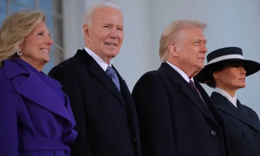 ট্রাম্প ভাঙলেও রীতি রক্ষা করলেন বাইডেন