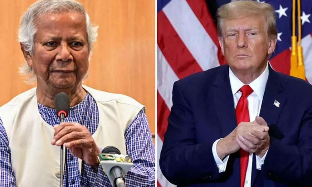 ডোনাল্ড ট্রাম্পকে ড. ইউনূসের শুভেচ্ছা