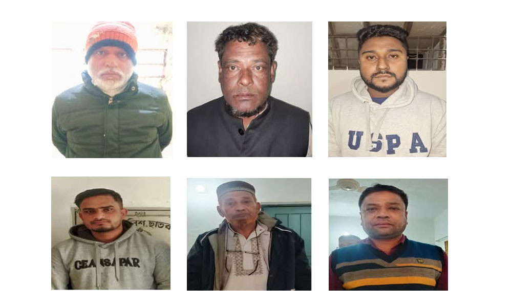 অপারেশন ডেভিল হান্ট : সুনামগঞ্জে আ. লীগের ৬ নেতা গ্রেপ্তার